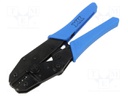 Tool: for crimping; non-insulated terminals; 0.5÷6mm2