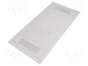 Enclosure: multimedia; IP30; Mounting: plaster embedded; white