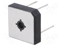 Single-phase bridge rectifier; Urmax: 400V; If: 35A; Ifsm: 400A