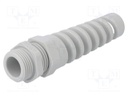 Cable gland; with strain relief,with long thread; M20; IP68