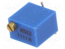 Potentiometer: mounting; vertical,multiturn; 5kΩ; 250mW; SMD; ±10%