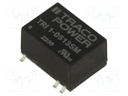 Converter: DC/DC; 1W; Uin: 4.5÷5.5V; Uout: 15VDC; Iout: 68mA; SMD14