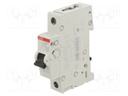 Circuit breaker; 230VAC; Inom: 6A; Poles: 1; DIN; Charact: B; 10kA