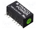 Converter: DC/DC; 6W; Uin: 9÷36V; 9VDC; Iout: 666mA; SIP8; 4.8g; OUT: 1