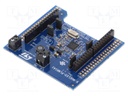 Expansion board; UART; ST7580; pin strips