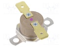 Sensor: thermostat; NC; Topen: 90°C; Tclos: 75°C; 10A; 240VAC; ±5°C