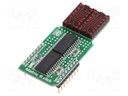 Click board; LED matrix; SPI; MAX7219; mikroBUS connector; 5VDC