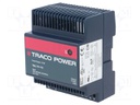 Power supply: switched-mode; 72W; 12VDC; 12÷16VDC; 6A; 85÷264VAC