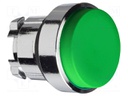 Switch: push-button; Stabl.pos: 2; 22mm; green; Illumin: none; IP66