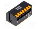 Switch: DIP-SWITCH; Poles number: 7; ON-OFF; 0.025A/24VDC; Pos: 2