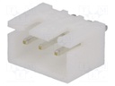 Socket; wire-board; male; XH; 2.5mm; PIN: 3; THT; 250V; 3A; -25÷85°C