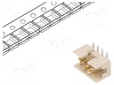 Socket; wire-board; male; Minitek; 2mm; PIN: 8; SMT; on PCBs; 2A