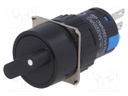 Switch: rotary; Pos: 2; SPDT; 3A/220VAC; 2A/24VDC; -20÷55°C; 50mΩ