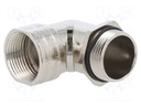 Cable gland; angular; PG16; IP55; Mat: zinc die-cast