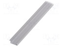 Profiles for LED modules; recessed; L: 2m; aluminium; anodized