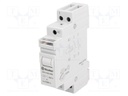 Relay: installation; bistable; NO; Ucoil: 24VDC; Mounting: DIN; 16A