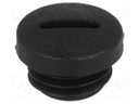 Stopper; M12; IP54; Mat: polyamide; black; Man.series: V-N-FS