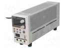 Power supply: programmable laboratory; Channels: 1; 0÷250VDC