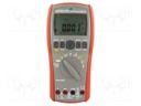 Digital multimeter; LED (40000),with a backlit; -200÷1200°C