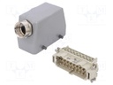 Connector: rectangular; plug; male; EPIC KIT; PIN: 16; 16+PE; M25