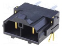 Socket; wire-board; male; Series: Mini-Fit Sr; 10mm; PIN: 2; 600V