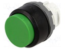 Switch: push-button; Stabl.pos: 2; 22mm; green; Illumin: none; IP66