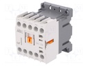 Contactor: 3-pole; NO x3; Auxiliary contacts: NC; 230VAC; 12A; IP20