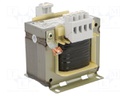 Transformer: mains; 100VA; 400VAC; 230V; Leads: terminal block