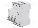 Circuit Breaker, SENTRON Series, 400 V, 72 V, 10 A, 3 Pole, 20 kA