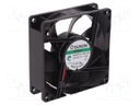 Fan: DC; axial; 12VDC; 80x80x25mm; 62.53m3/h; 30dBA; Vapo; 2900rpm