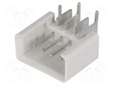 Socket; IDC; male; PIN: 4; angled 90°; THT; tinned; 2.54mm