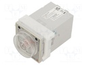 Timer; 0,05s÷300h; DPDT; 250VAC/8A,24VDC/5A; Usup: 12÷240VAC