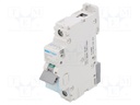 Circuit breaker; 230/400VAC; Inom: 6A; Poles: 1; DIN; Charact: B