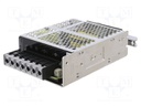 Power supply: switched-mode; 100W; 15VDC; 7A; 85÷264VAC; 80÷370VDC