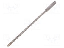 Drill bit; for concrete; Ø: 6mm; L: 210mm; metal; Man.series: PRO 4