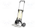 Hand truck; Load capacity: max 100kg; V: folding