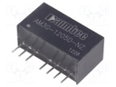 Converter: DC/DC; 3W; Uin: 9÷18V; Uout: 5VDC; Uout2: -5VDC; SIP8; 4.9g