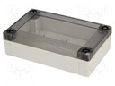 Enclosure: multipurpose; X: 80mm; Y: 130mm; Z: 35mm; MNX; grey; IK08