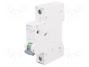 Circuit breaker; 230VAC; Inom: 2A; Poles: 1; DIN; Charact: C; 6kA