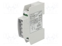Module: voltage monitoring relay; 220÷254VAC; NC; 250VAC/5A; IP20