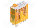 Relay: electromagnetic; SPDT; Ucoil: 110VAC; 16A/250VAC; 16A/30VDC