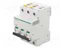 Circuit breaker; 400VAC; Inom: 20A; Poles: 3; DIN; Charact: B; 10kA