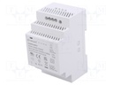 Power supply: switched-mode; for DIN rail; 54W; 12VDC; 4.5A; OUT: 1