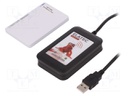 RFID card tester set; 155x100x35mm; USB; 4.3÷5.5V