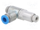 Check valve; Pressure: 0.5÷10bar; Temp: -10÷60°C; Flow: 270l/min