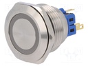 Switch: vandal resistant; Pos: 2; SPDT; 3A/220VAC; 5A/24VDC; IP65