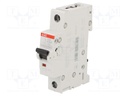 Circuit breaker; 230/400VAC; 16A; Poles: 1; DIN; Charact: K; IP20