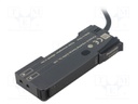 Sensor: optical fibre amplifier; PNP; IP40; Connection: lead 2m
