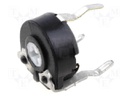 Potentiometer: mounting; single turn,horizontal; 1MΩ; 100mW; ±30%