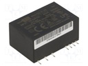 Power supply: switched-mode; modular; 2W; 3.3VDC; 33.7x22.2x16mm